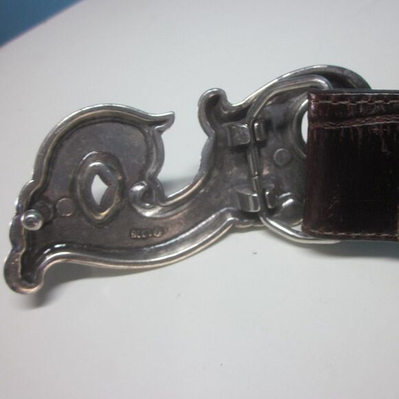 Brighton Womens Size M Leather Belt 1.25\